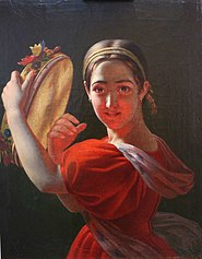 Alexey_Tyranov_-_Girl_with_tambourine Tamburína